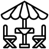 Terrasse d'été
