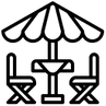 Terrasse d'été